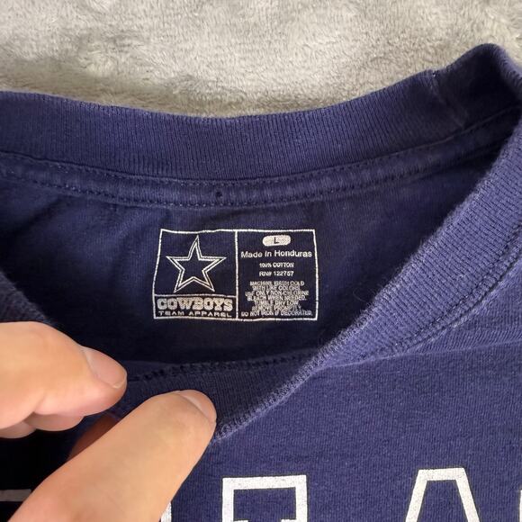Dallas Cowboys Team Apparel sportswear casual graphic tshirt mens Large - Picture 4 of 6